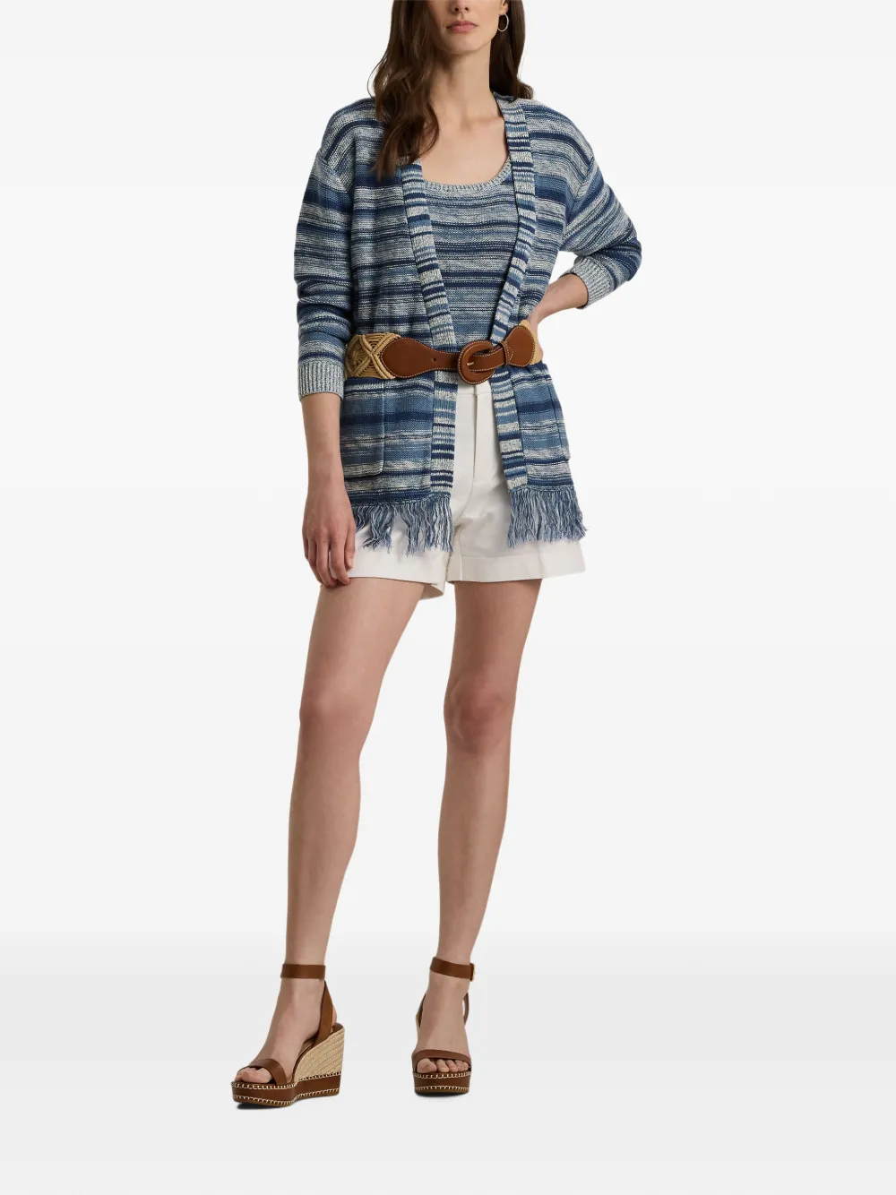 Lauren Ralph Lauren turn-up cuff shorts Wit