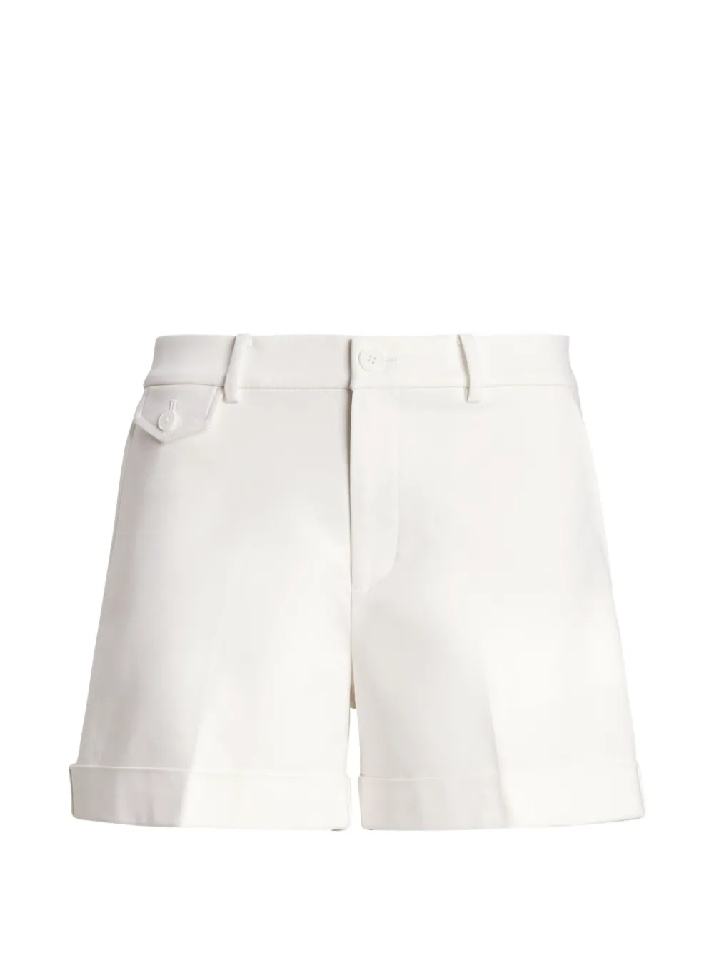 Lauren Ralph Lauren turn-up cuff shorts - White