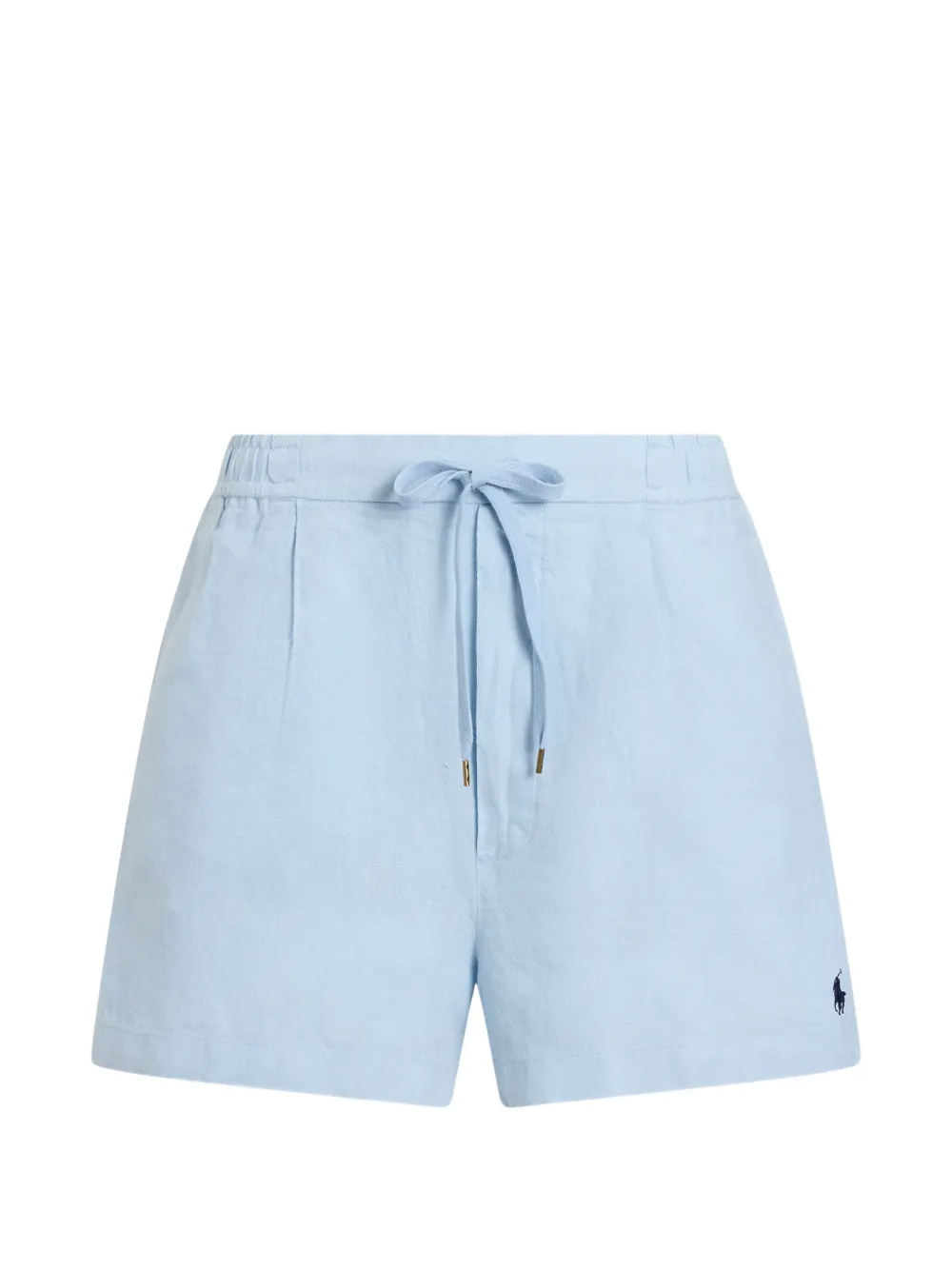 Polo Ralph Lauren logo-embroidered drawstring shorts - Blue