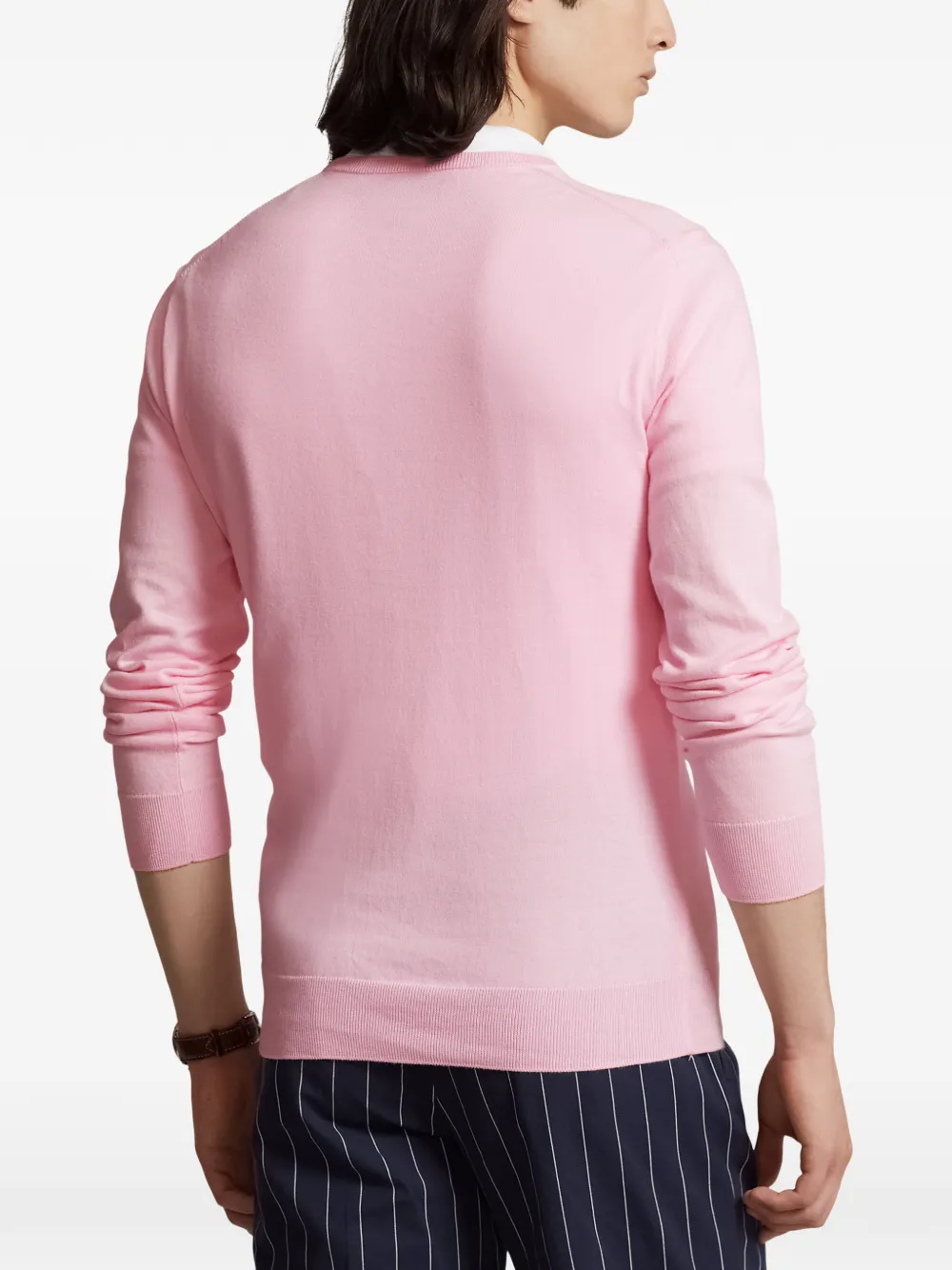 Polo Ralph Lauren Trui met geborduurd logo Roze