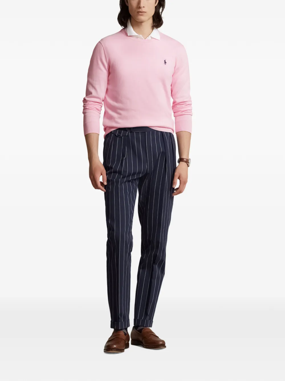 Polo Ralph Lauren Trui met geborduurd logo Roze