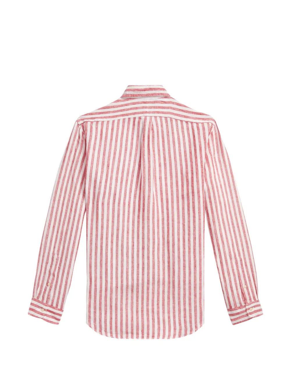Polo Ralph Lauren vertical-stripe button-down shirt Rood