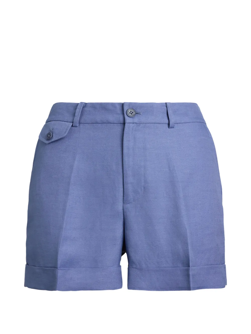 Lauren Ralph Lauren pleated-detail shorts - Blau