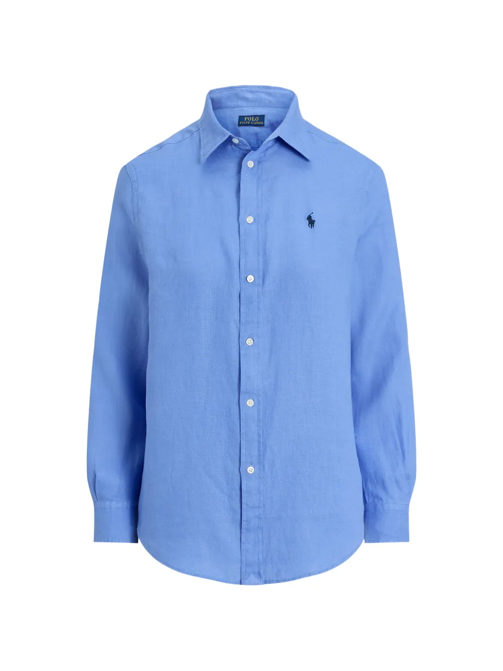 Polo Ralph Lauren linen long-sleeve shirt - Blau