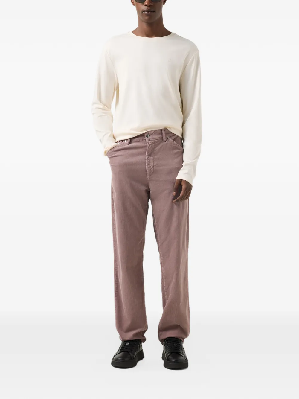 BOGNER Travis corduroy trousers Roze
