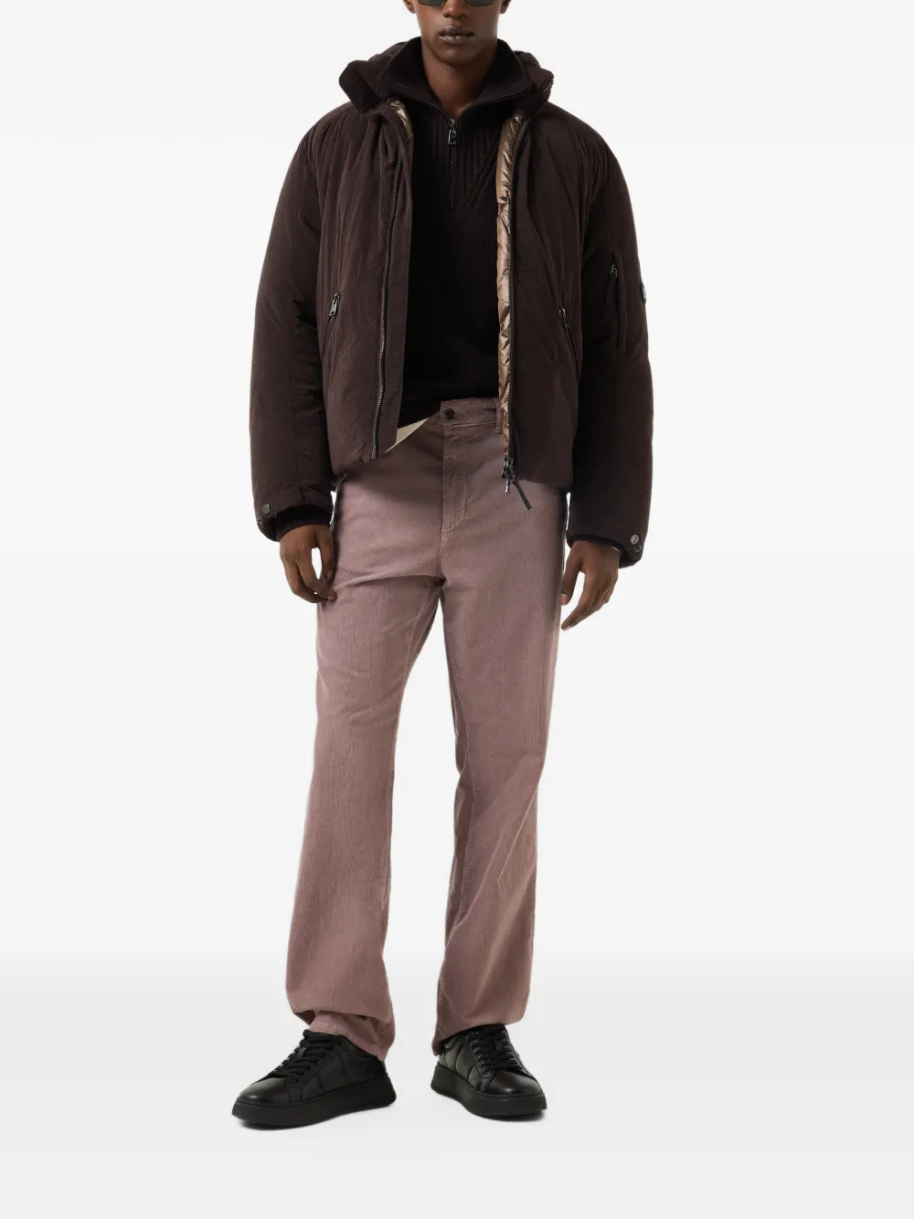 BOGNER Travis corduroy trousers Roze