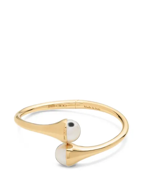 Jimmy Choo drop pearl cuff