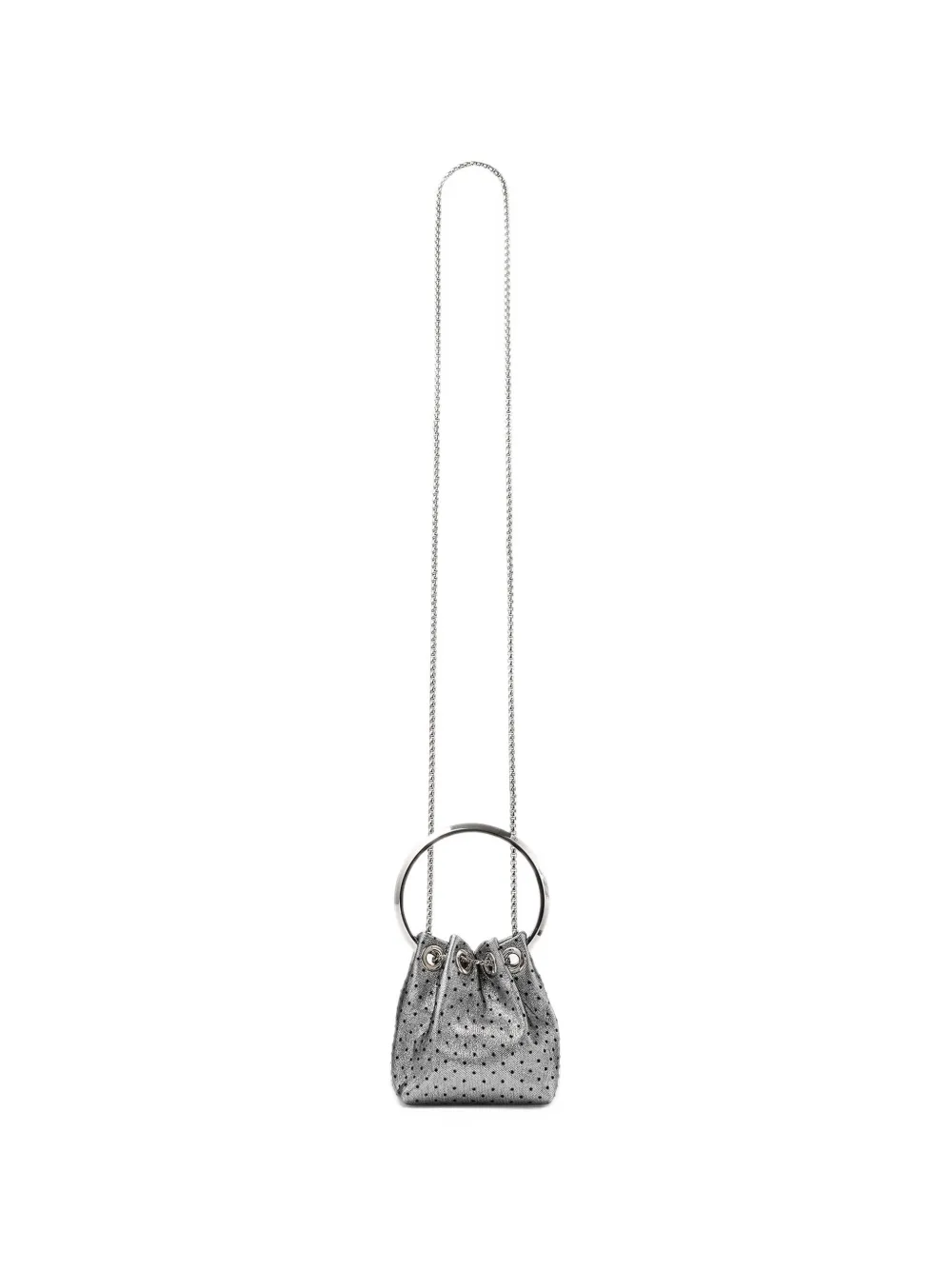 Jimmy Choo Micro Bon mini bag Zilver