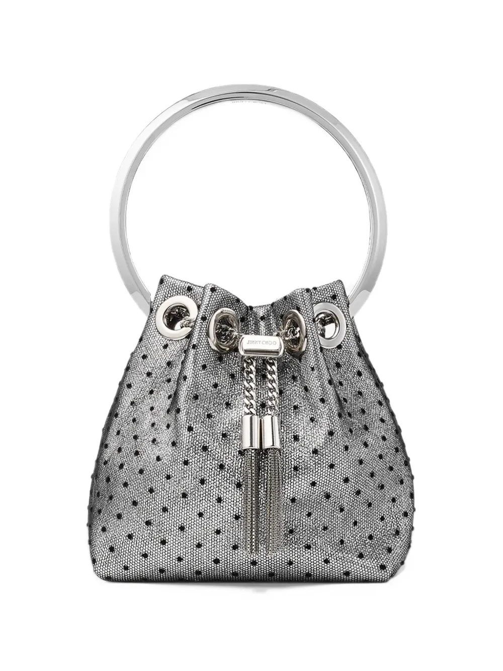 Jimmy Choo Micro Bon Bon mini bag - Silver
