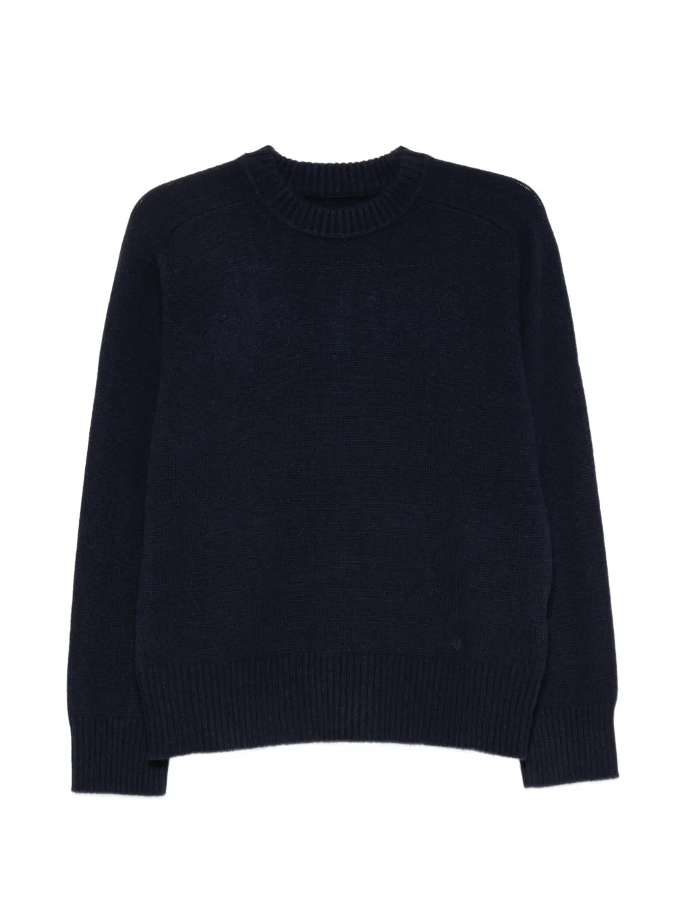 LouLou de Saison Baltra ribbed-trim sweater Blauw