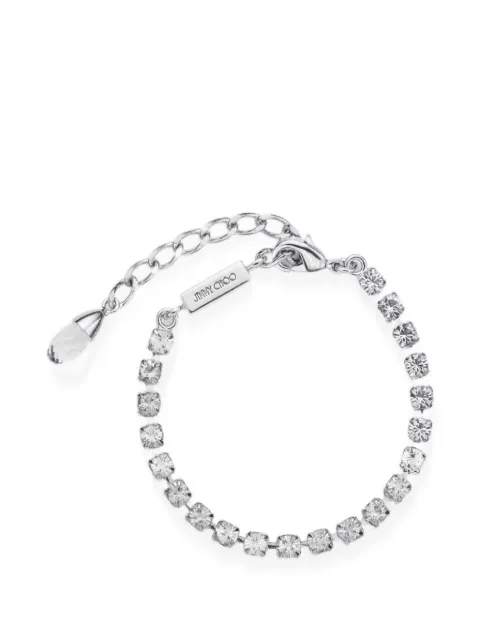 Jimmy Choo Saeda crystal-embellished bracelet