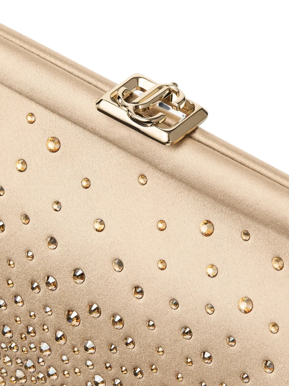 Jimmy Choo Skylar clutch bag Beige