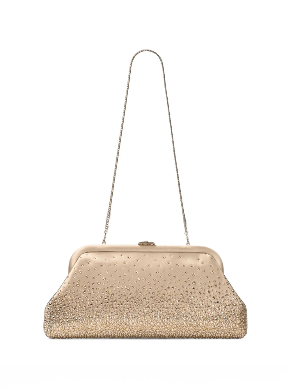 Jimmy Choo Skylar clutch bag Beige
