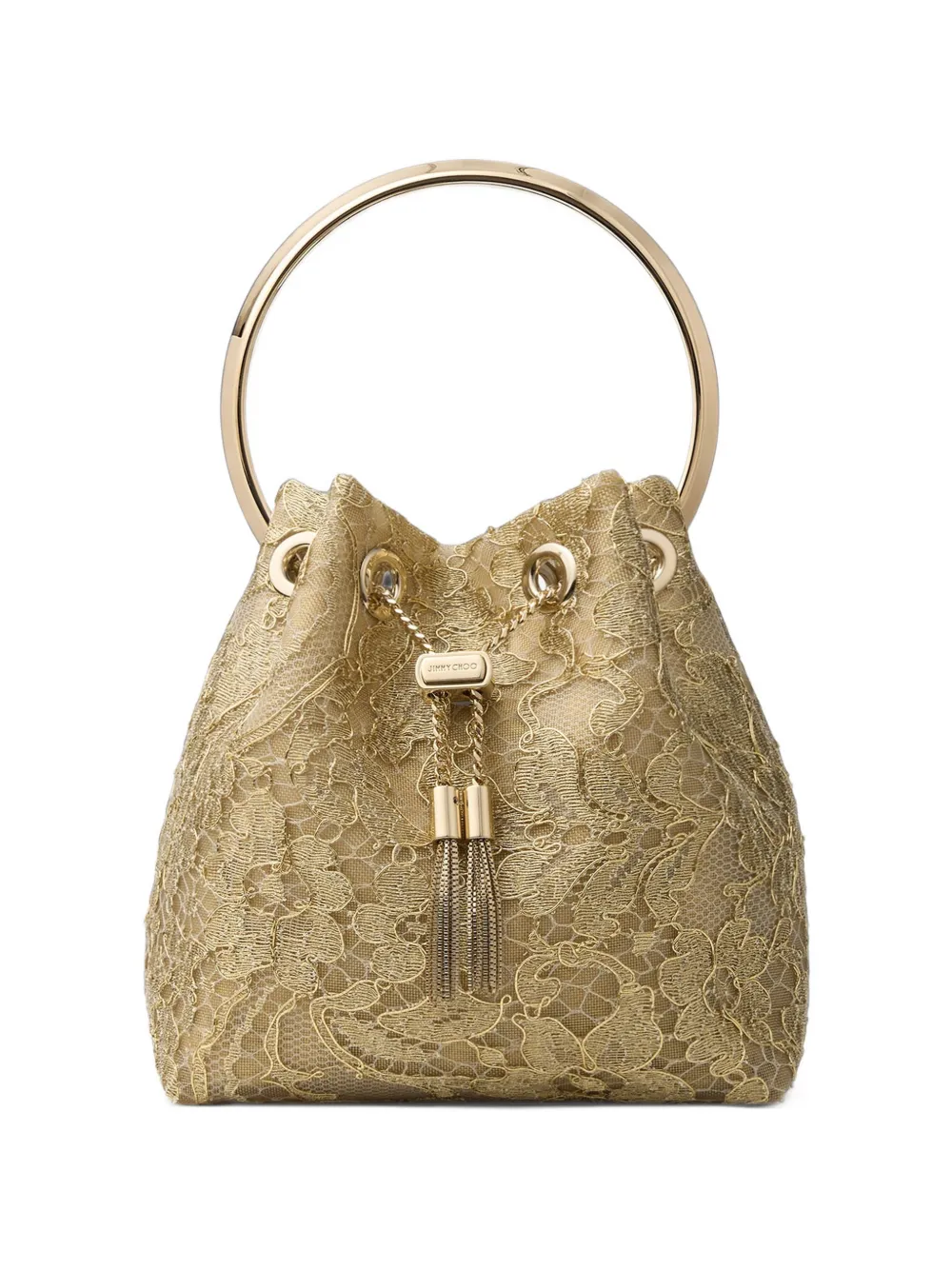 Jimmy Choo Bon Bon bucket bag - Neutrals