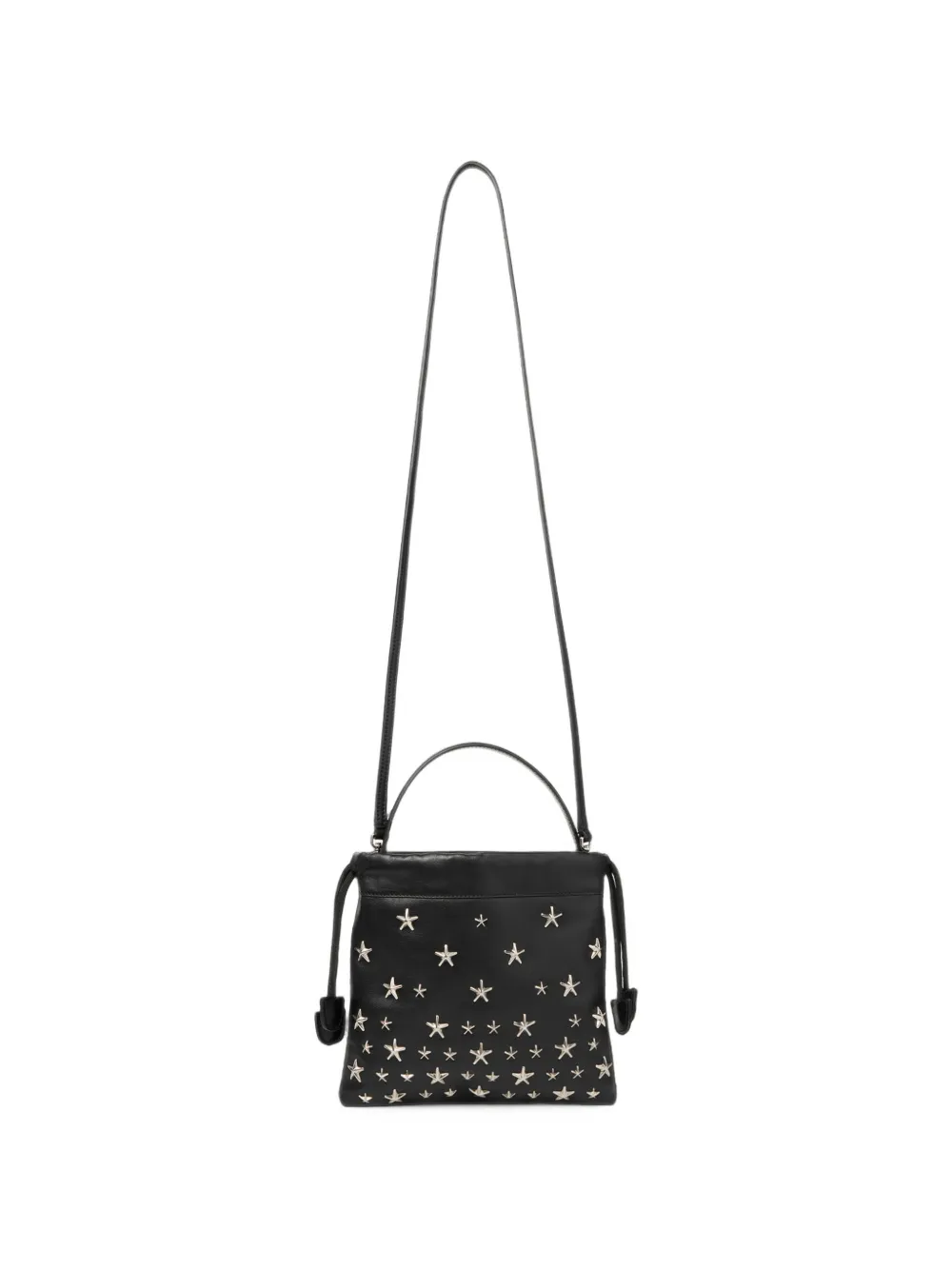 Jimmy Choo star-stud drawstring pouch Zwart