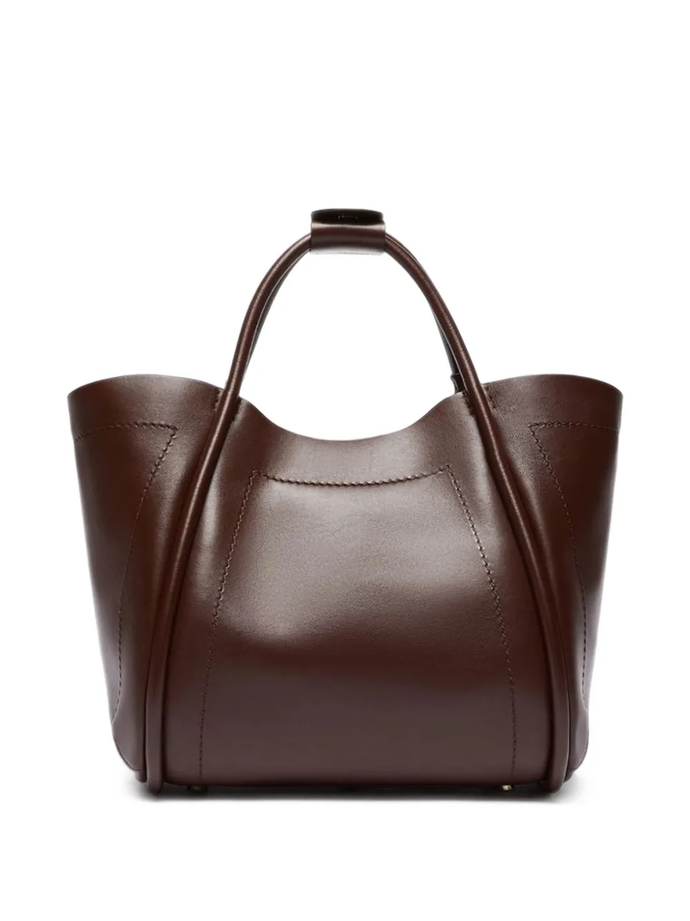 Max Mara Marine leather shoulder bag Bruin