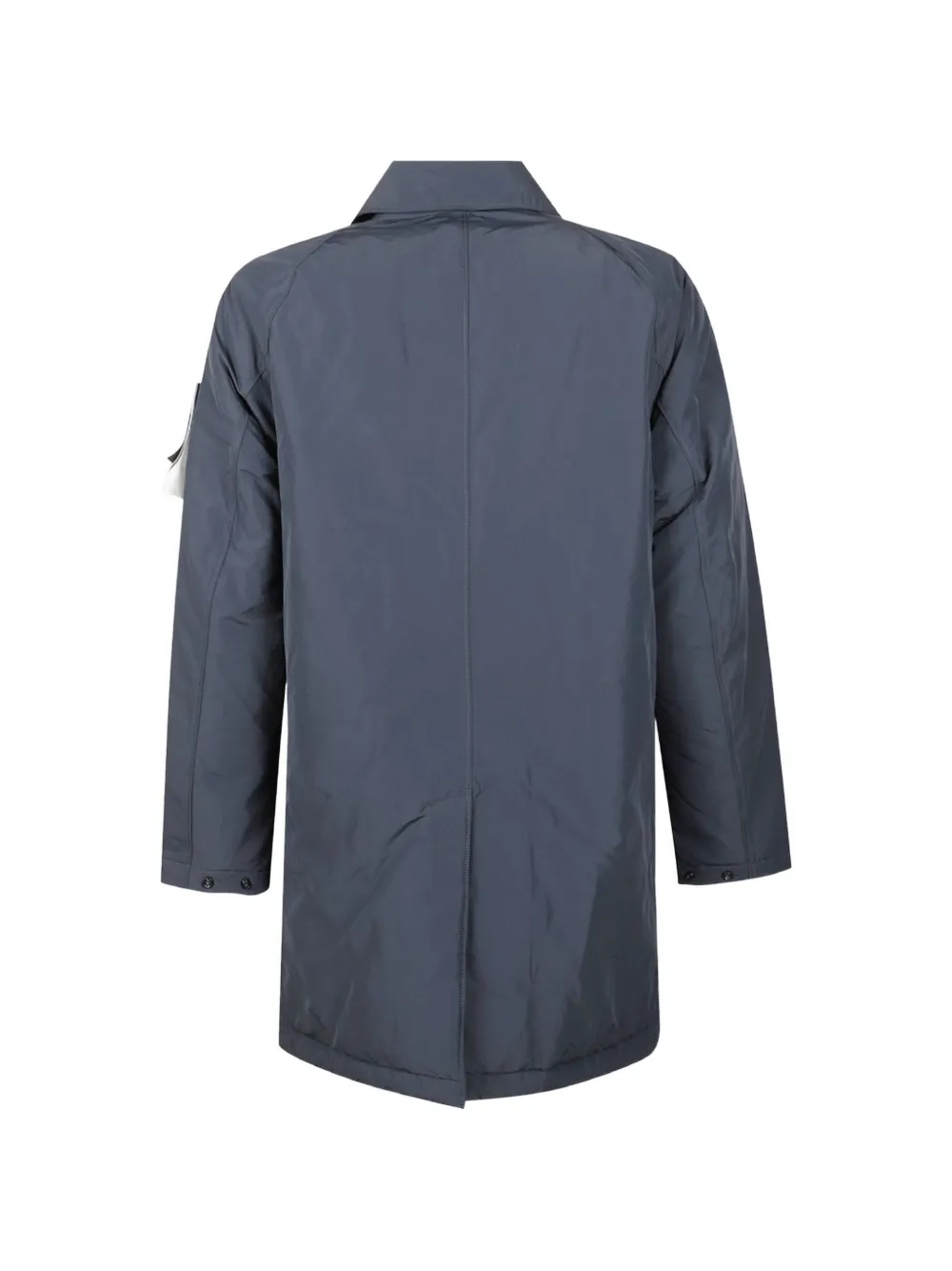 Stone Island 7100002 micro twill coat Blauw
