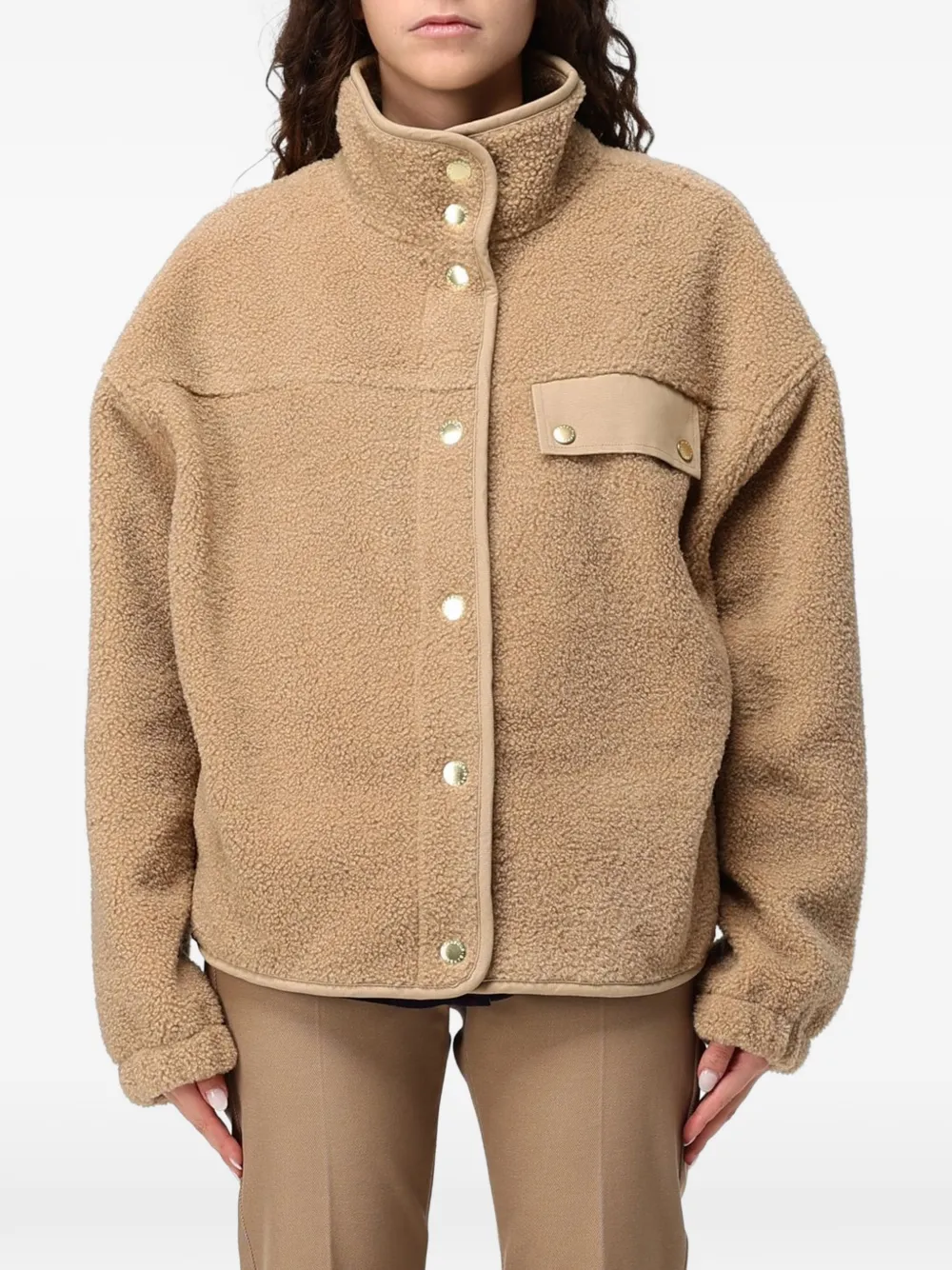 Barbour Mabel fleece jacket - Nude