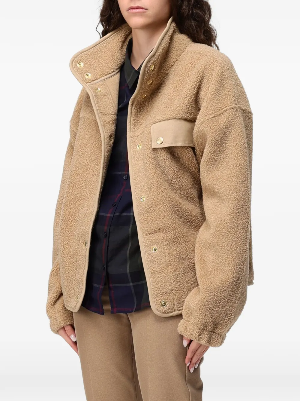 Barbour Mabel fleece jacket Beige