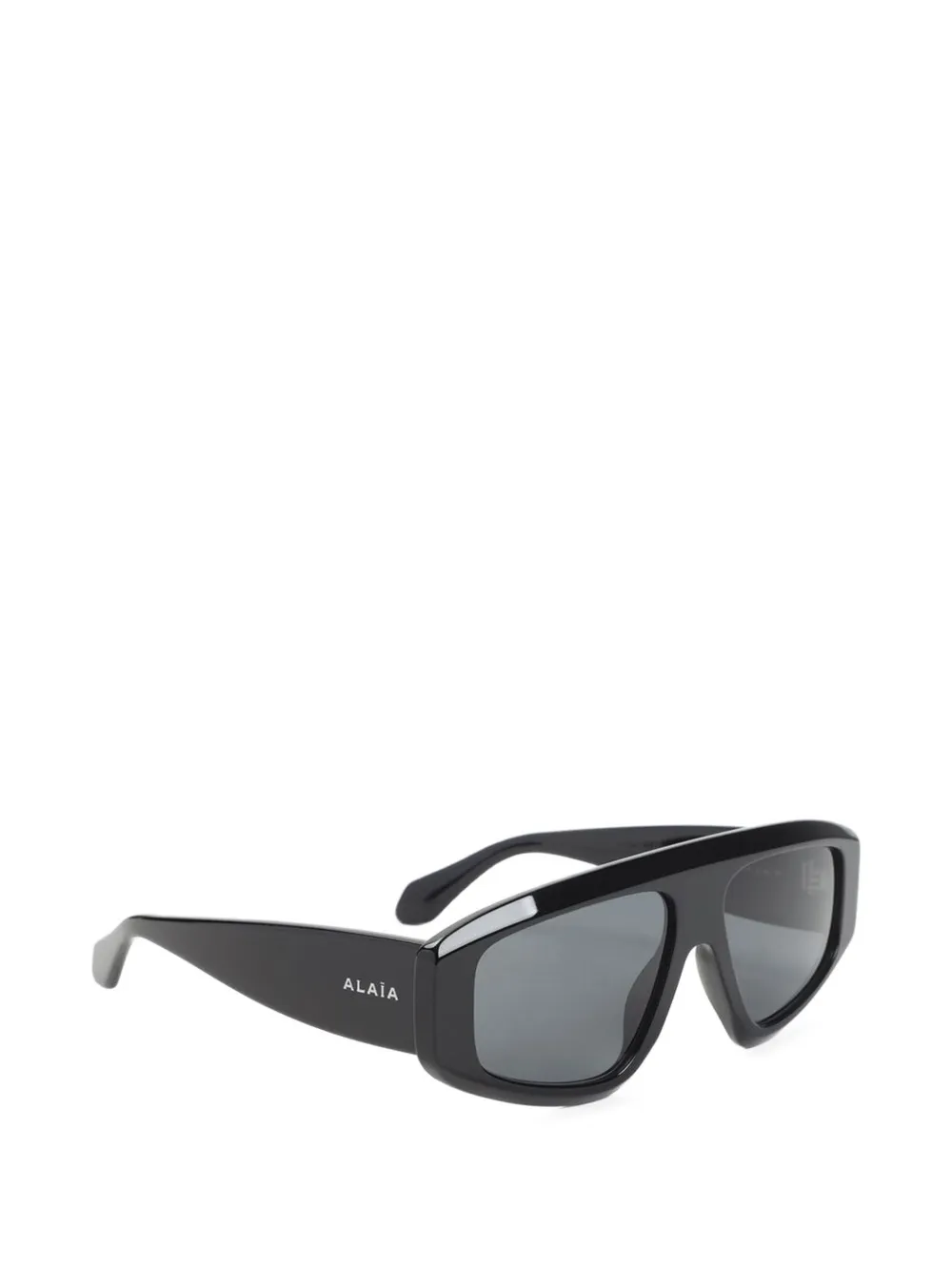 Alaia Eyewear Zonnebril met masker montuur Zwart