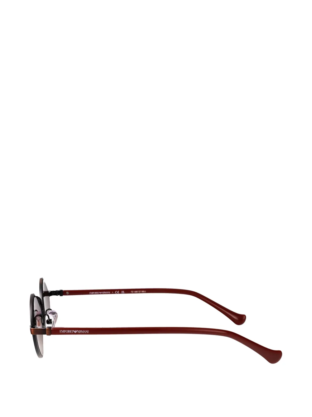 Emporio Armani geometric-frame sunglasses Bruin