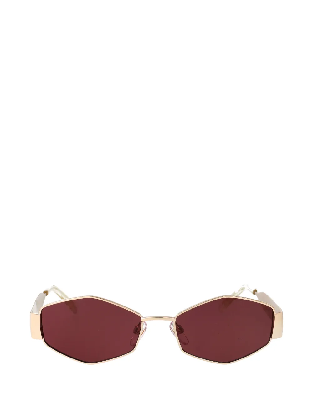 Marc Jacobs geometric-frame sunglasses - Oro