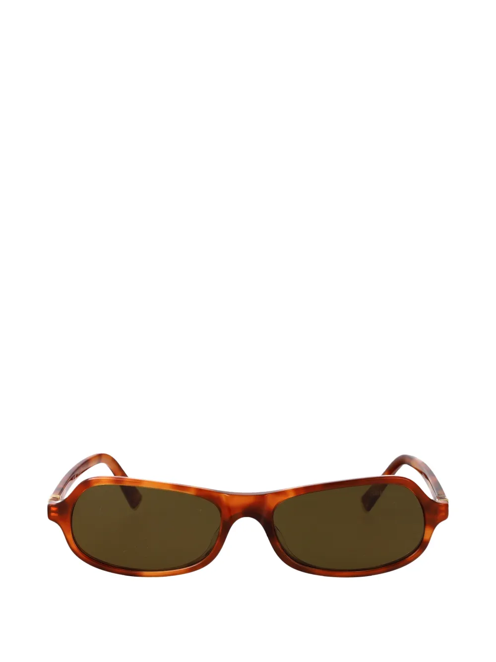 Miu Miu Eyewear rectangle-frame sunglasses - Braun