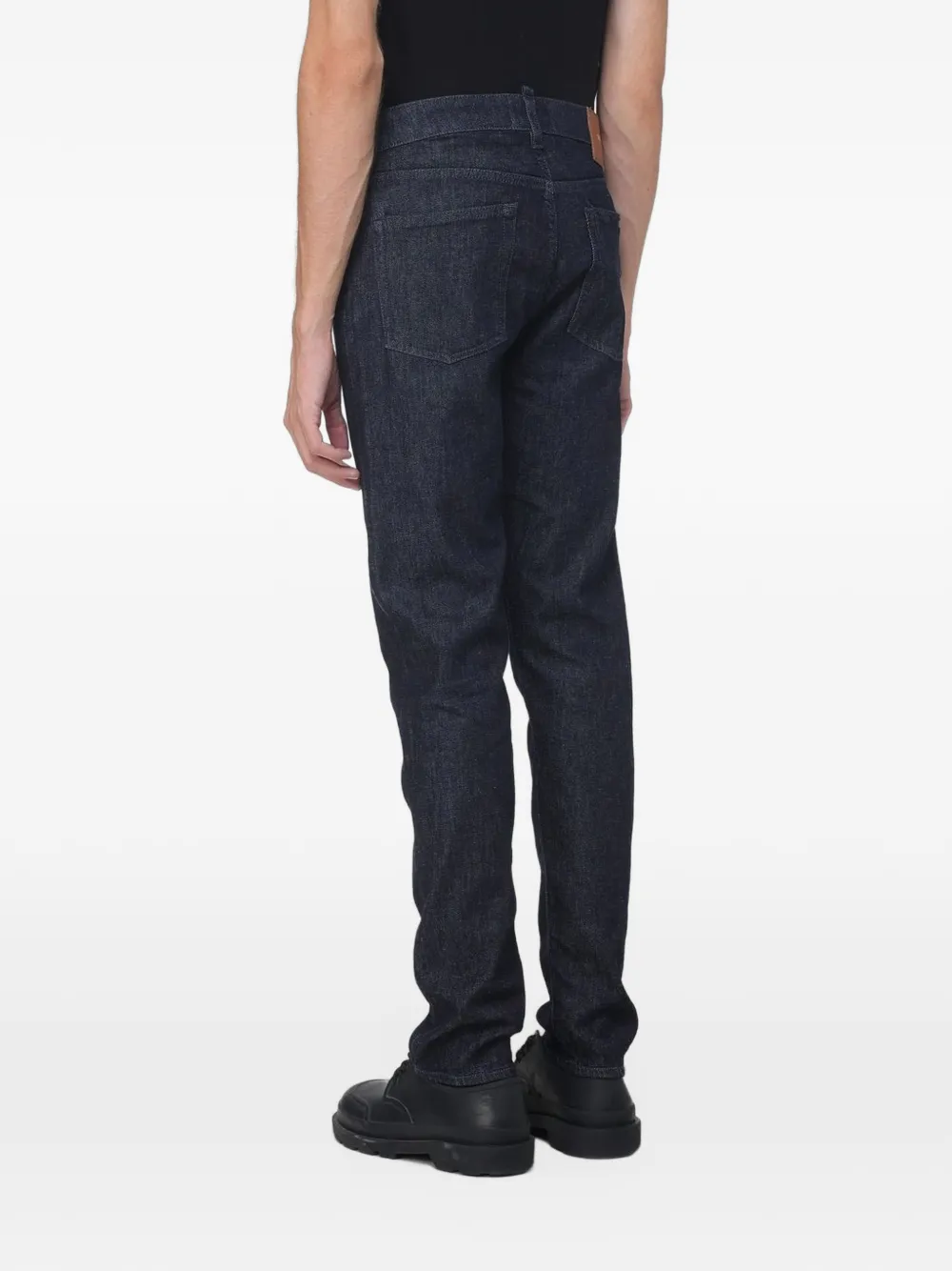 Siviglia Jeans met logopatch Blauw