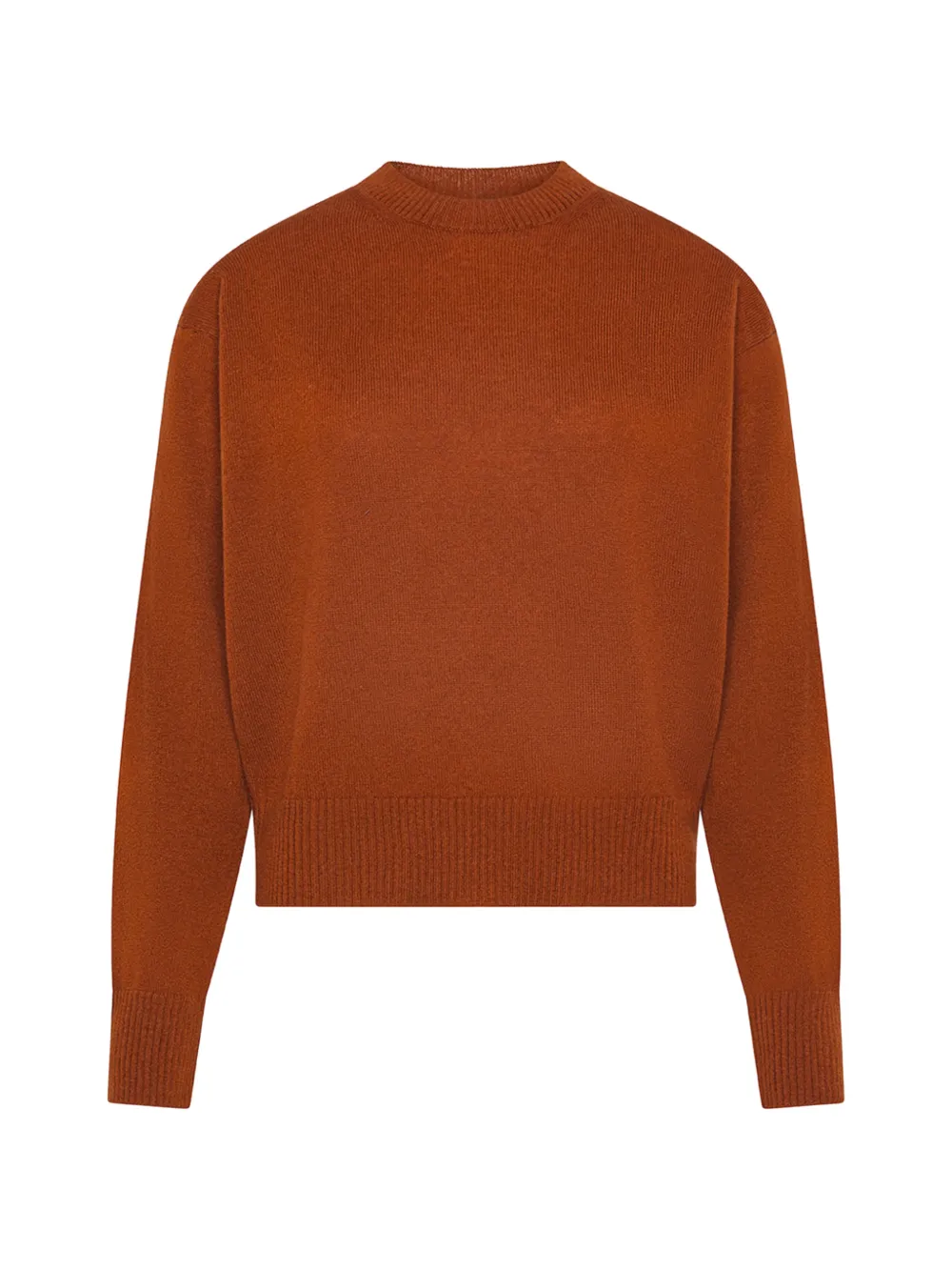 Cruna Ophelie crew-neck sweater - Arancione