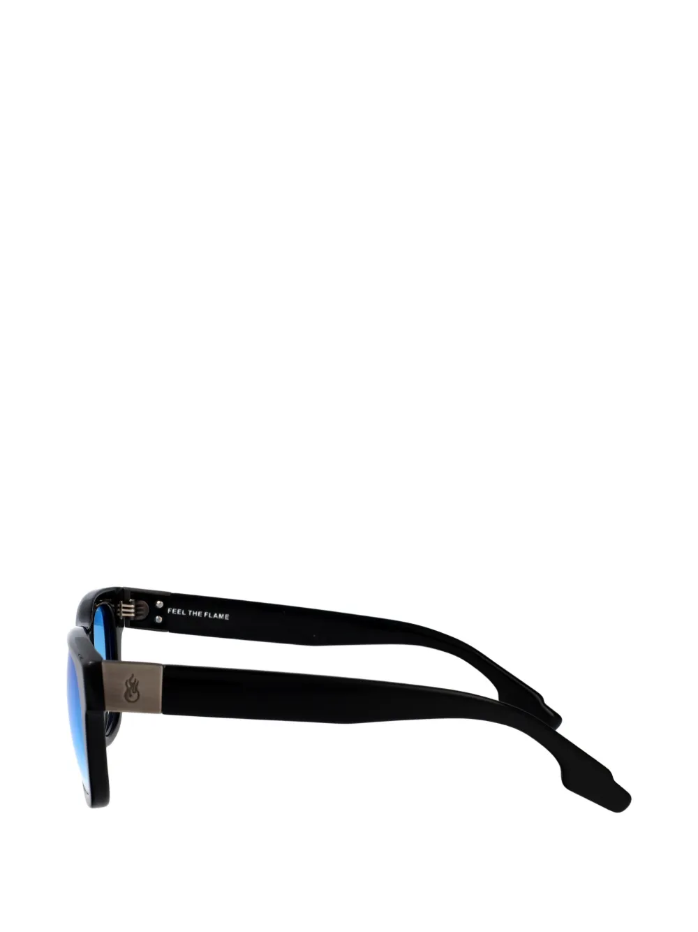 Vision Of Super The Way rectangle-frame sunglasses Zwart