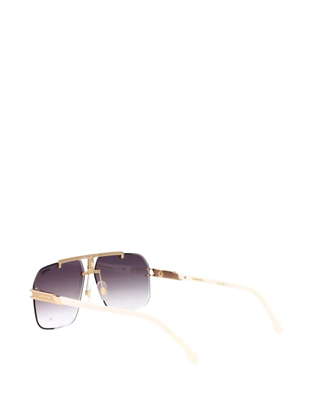 Carrera geometric-frame sunglasses Goud