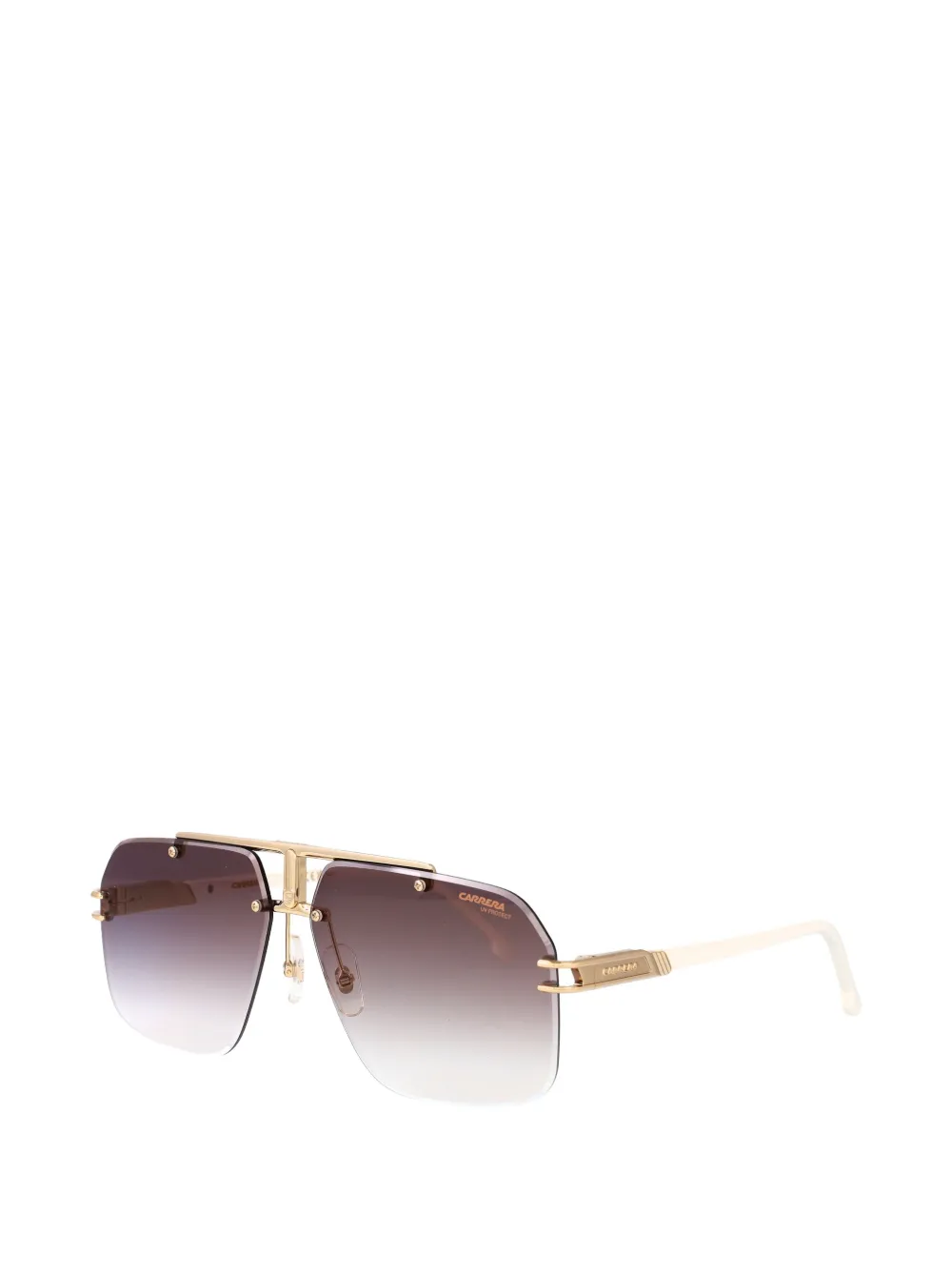 Carrera geometric-frame sunglasses Goud