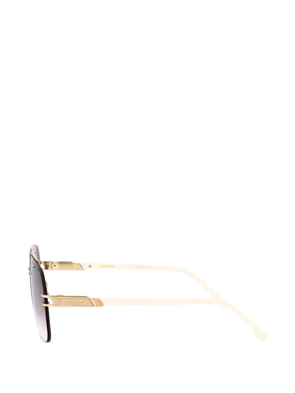 Carrera geometric-frame sunglasses Goud