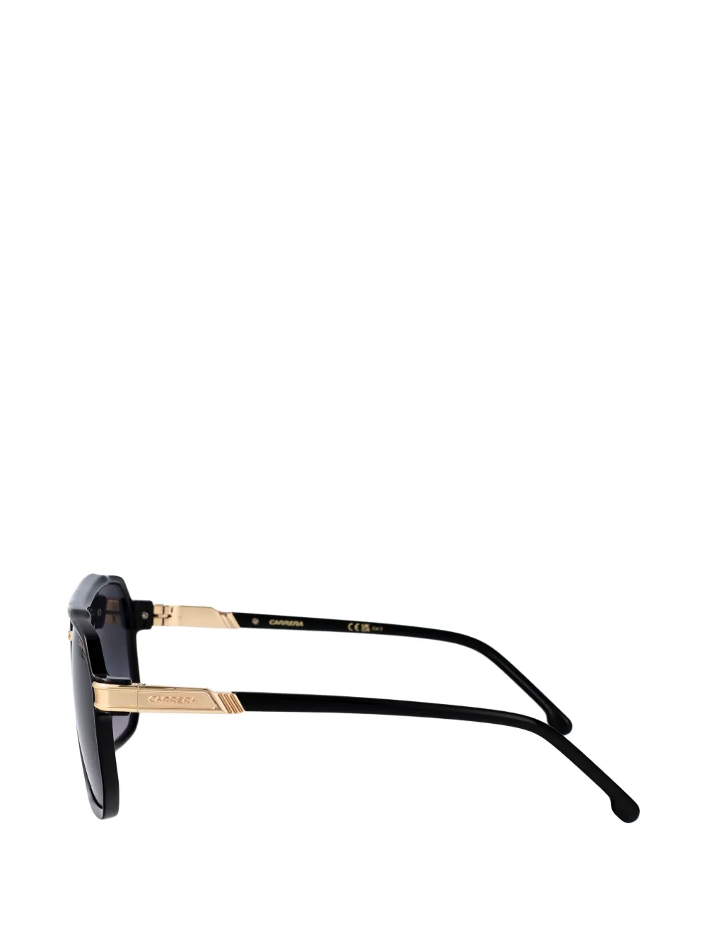 Carrera geometric-frame sunglasses Zwart