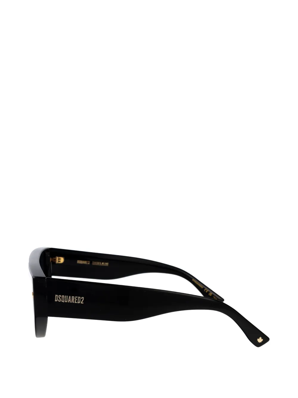 DSQUARED2 EYEWEAR geometric-frame sunglasses Zwart
