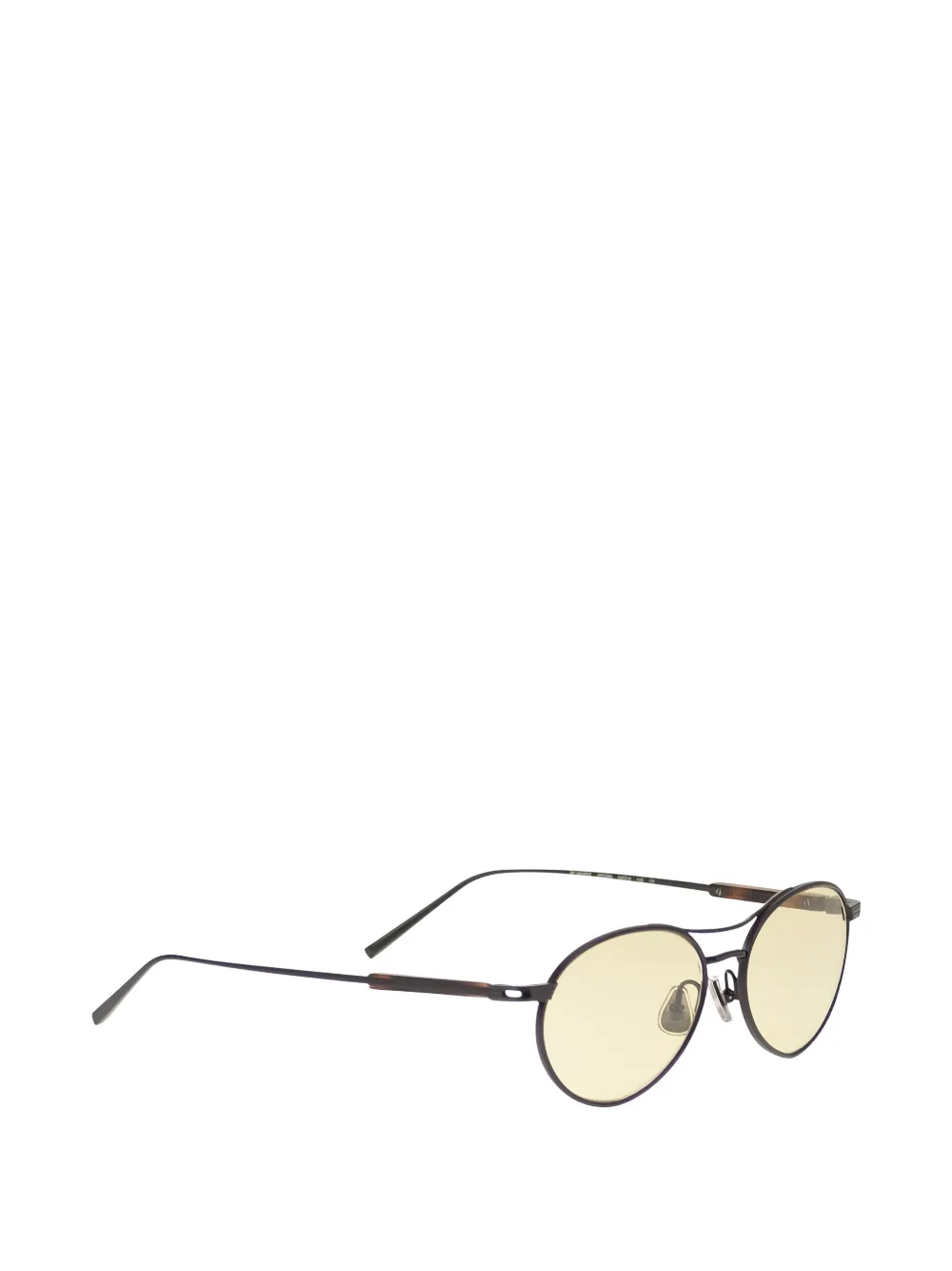 Brunello Cucinelli pilot-frame sunglasses Zwart