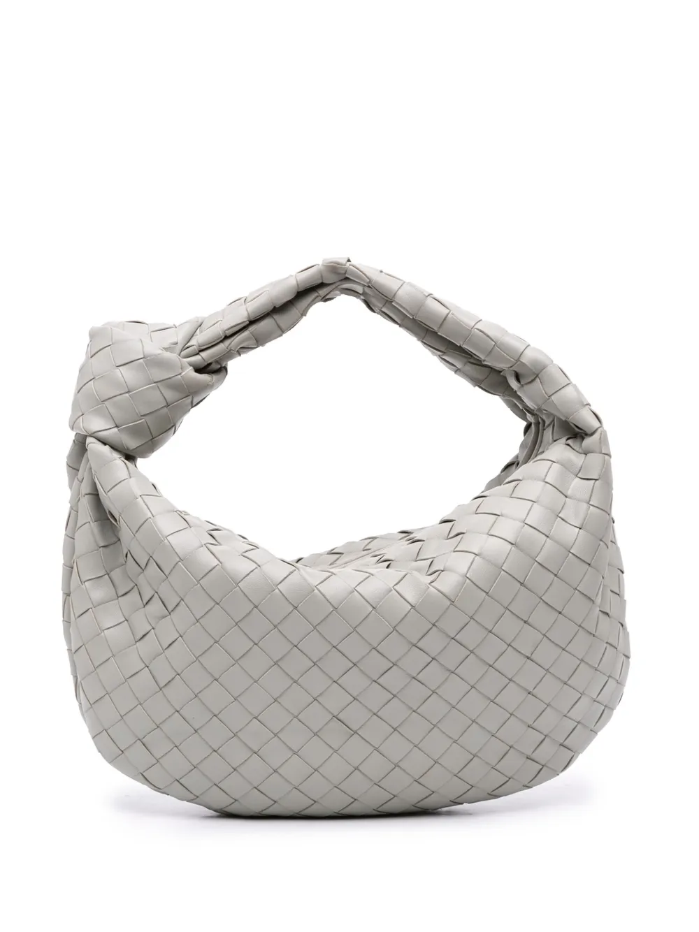 Bottega Veneta Pre-Owned 2012-2026 Teen Nappa Intrecciato Jodie hobo bag - Grau