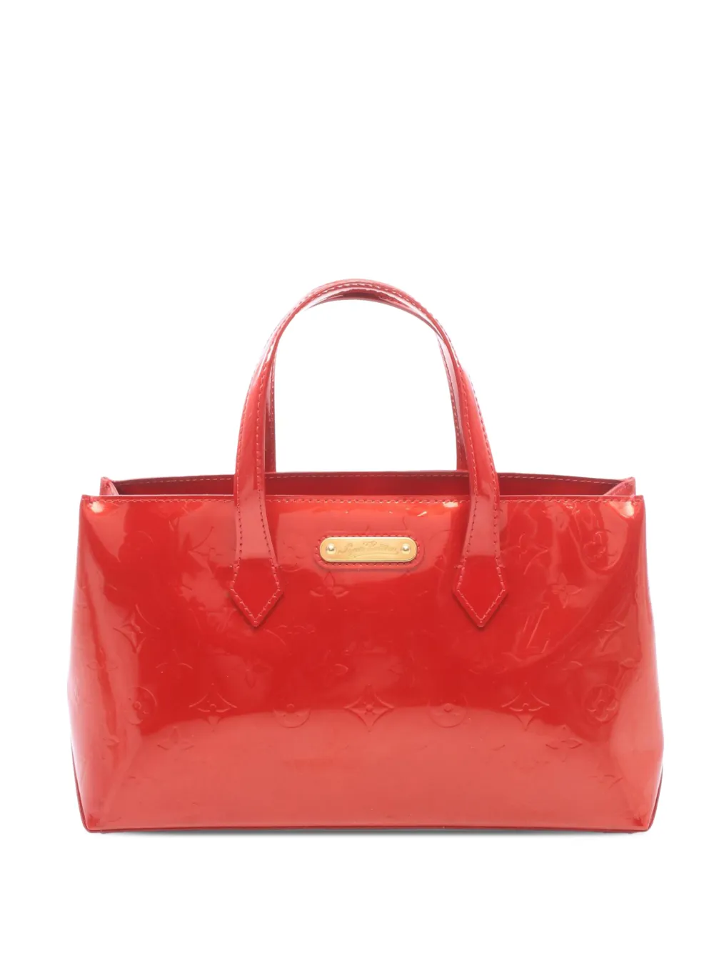 Louis Vuitton Pre-Owned 2009 Monogram Vernis Wilshire PM handbag - Rosso