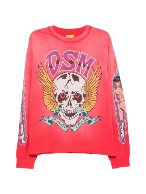 Diet Starts Monday graphic-print long-sleeve T-shirt
