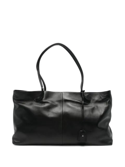 Low Classic Haricot leather tote bag