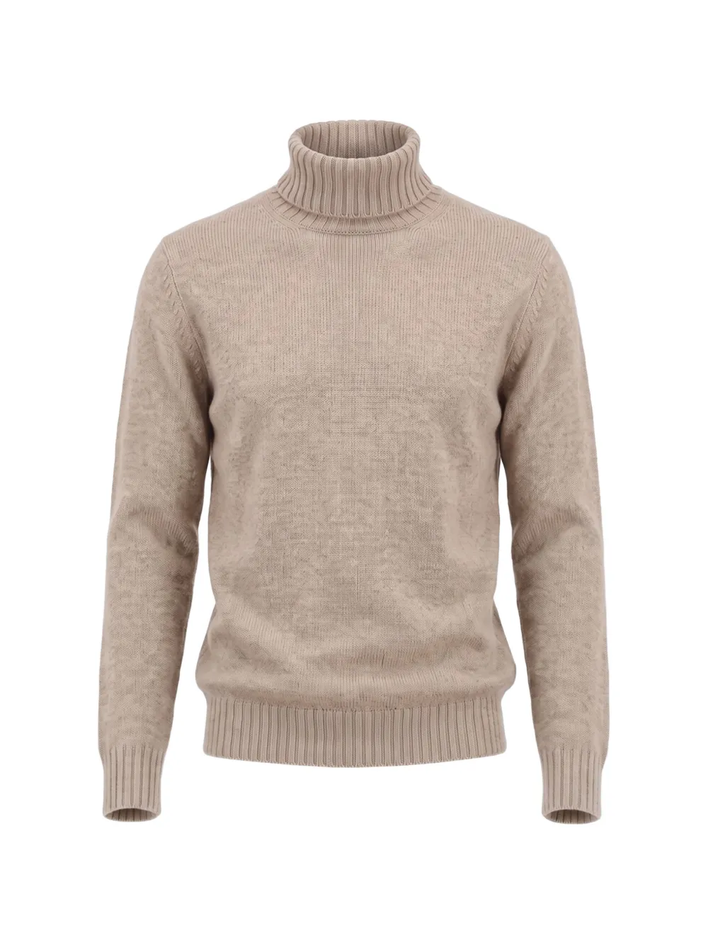 Piacenza Cashmere roll-neck cashmere sweater - Nude
