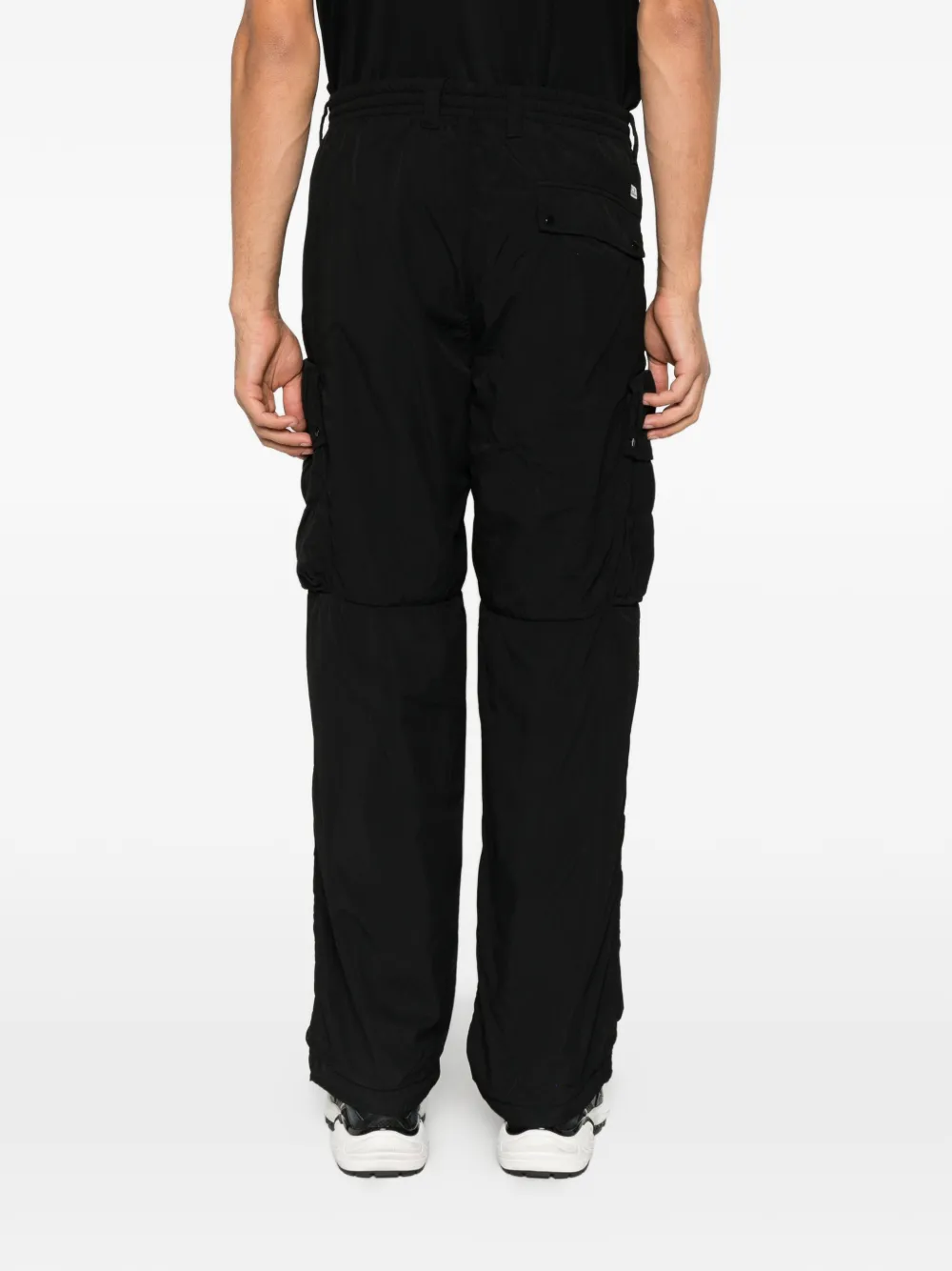 C.P. Company Lens-detail cargo pants Zwart