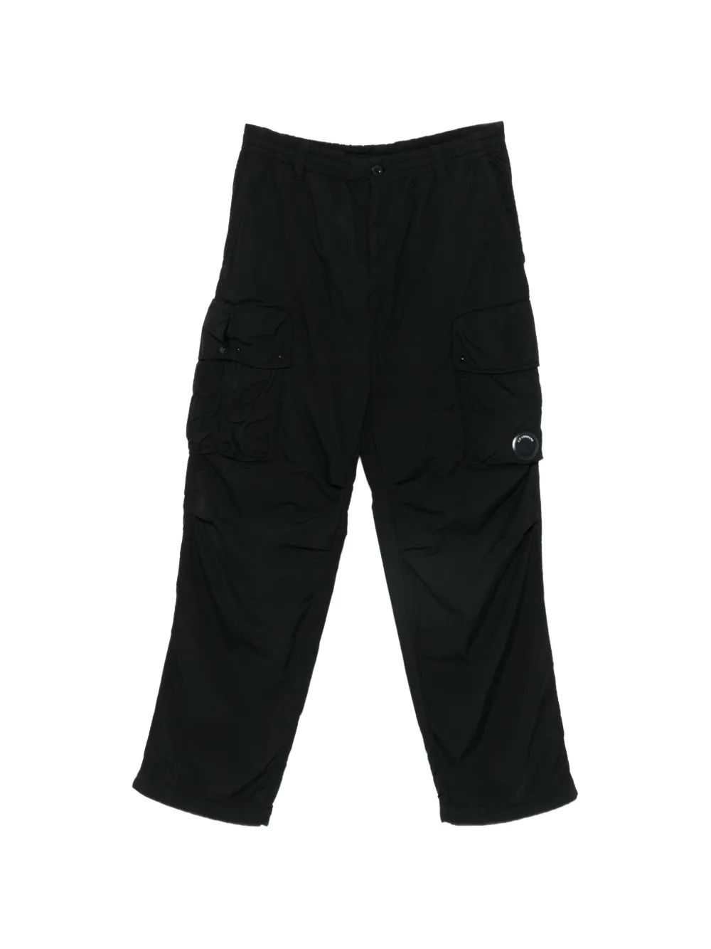 C.P. Company Lens-detail cargo pants Zwart