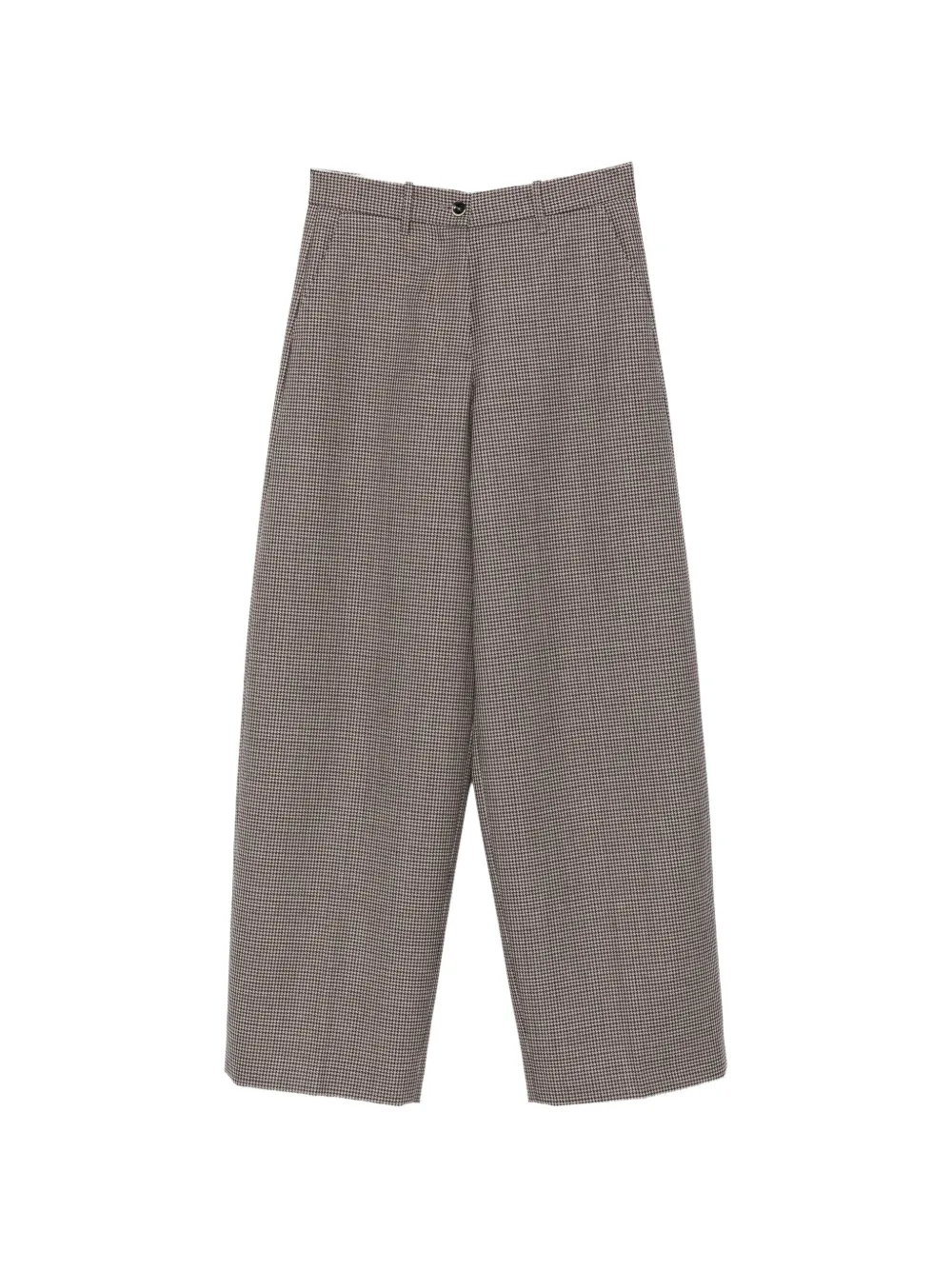 Nine In The Morning Nancy houndstooth-pattern trousers Bruin