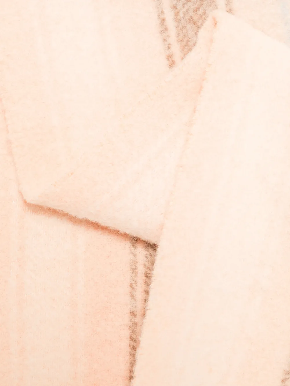 Vivienne Westwood Orb-patch striped scarf Beige