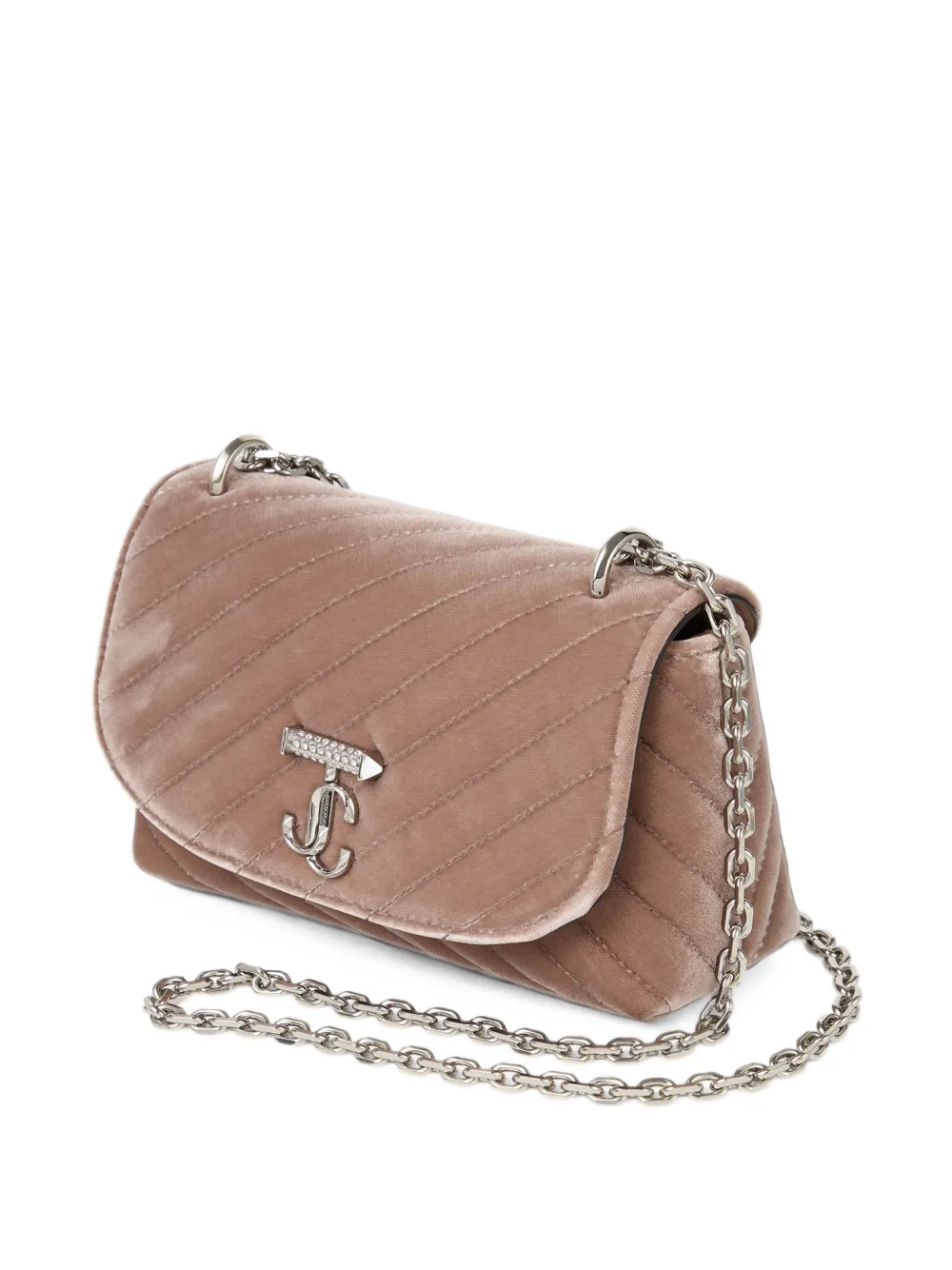 Jimmy Choo Avn Curve cross body bag s Beige
