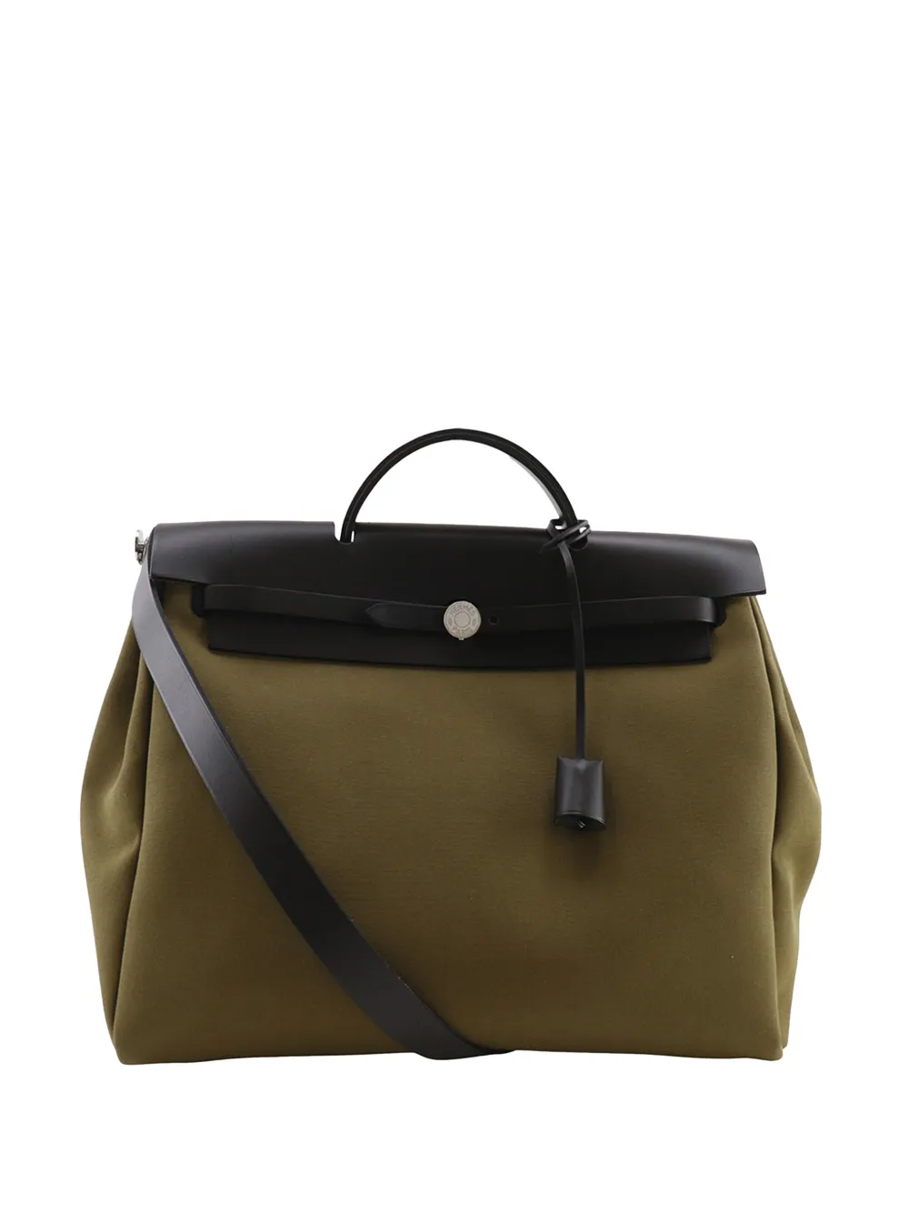 Hermès Pre-Owned 2020 Toile Herbag Zip 39 satchel - Braun