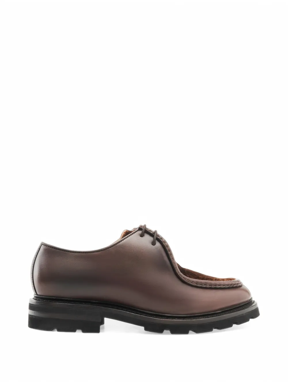 Lottusse Murphy Goodyear-welted leather shoes - Marrone