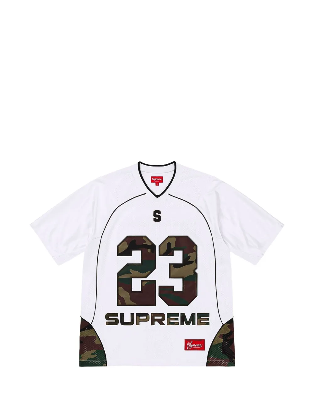 Supreme Perfect Season T-shirt met camouflage-print Wit