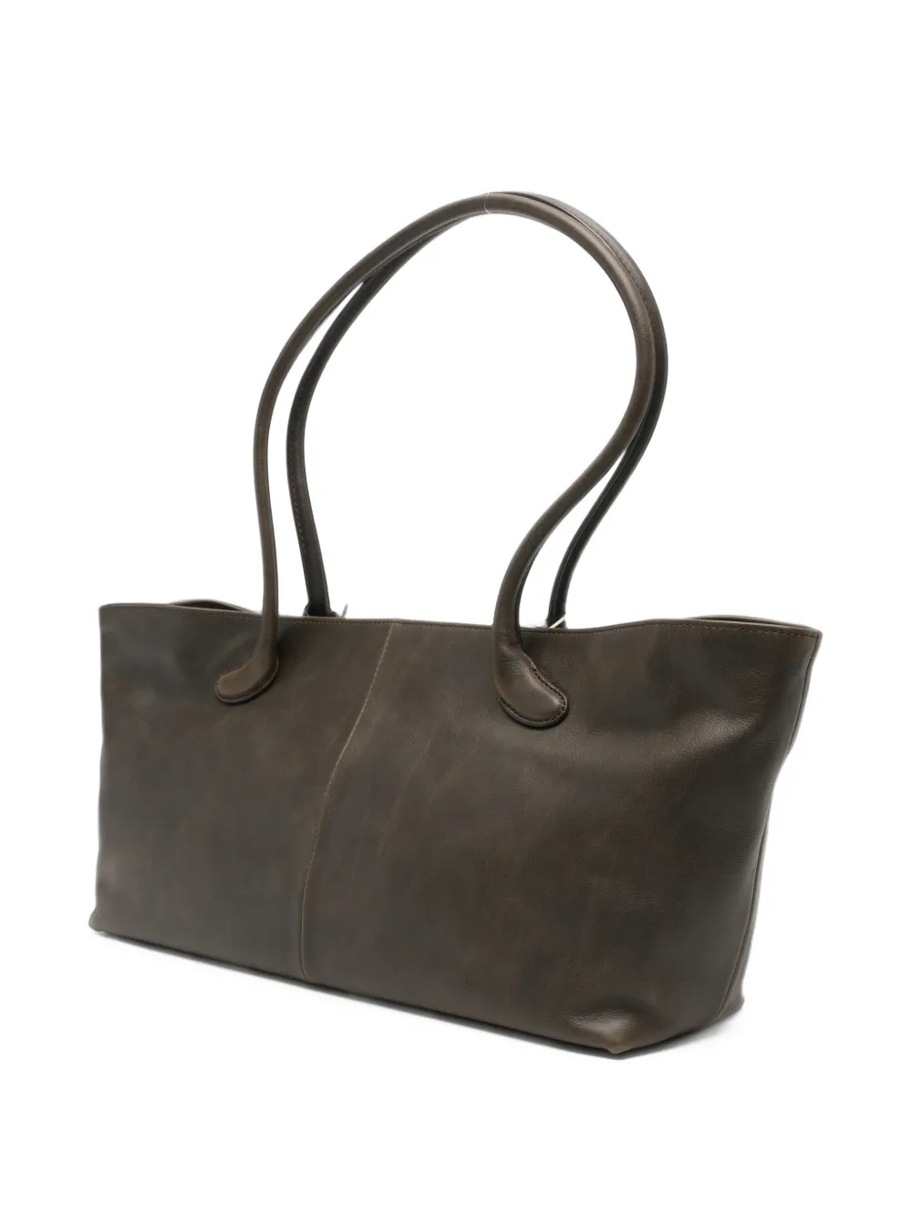 Low Classic leather tote bag Bruin